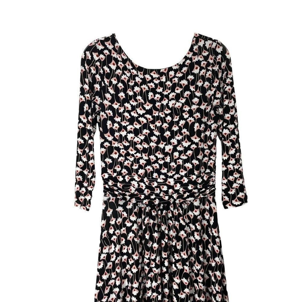 Boden Maisie Jersey floral Dress Size 6P Petite J0331 crocus lily print - Picture 4 of 9